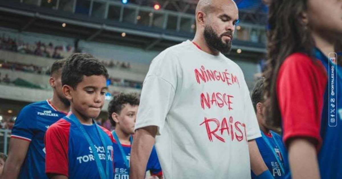 'Ninguém nasce racista': Fortaleza apoia Zé Welison em campanha contra ...