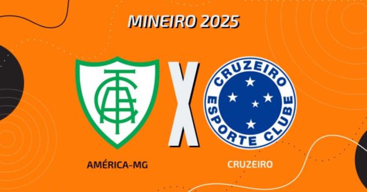 América-mg x Cruzeiro: onde ver, escalações e arbitragem no futebol brasileiro
