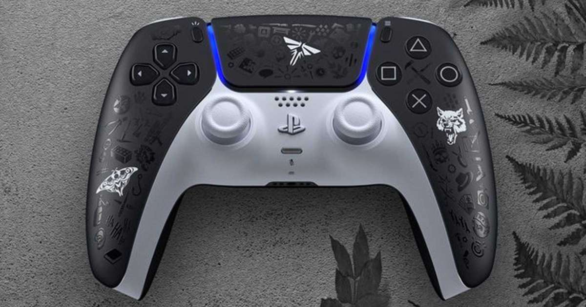 Sony revela novo controle DualSense com temática de The Last of Us