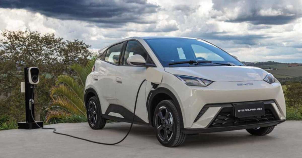 Carros elétricos disparam no Brasil: veja os 10 mais vendidos no 1º semestre de 2025
