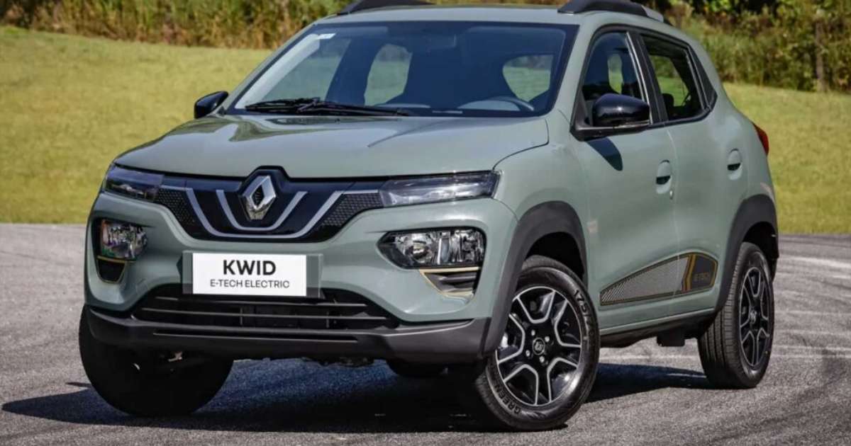 Renault Kwid elétrico perde mais de 54% do valor
