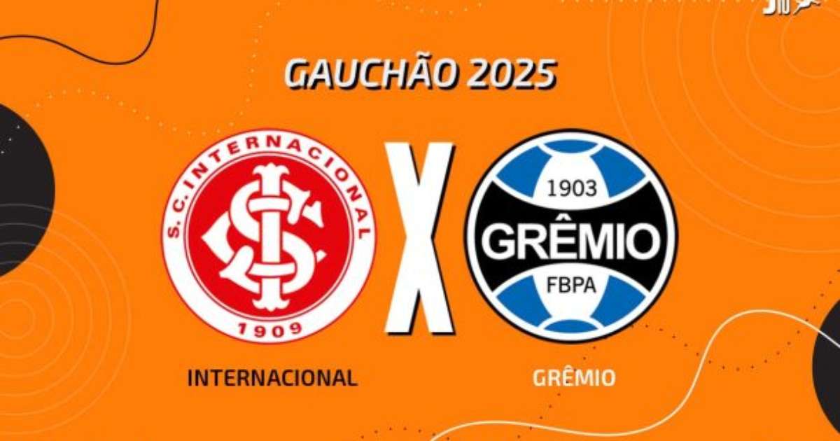 Internacional x Grêmio: como assistir, escalações e arbitragem na partida.