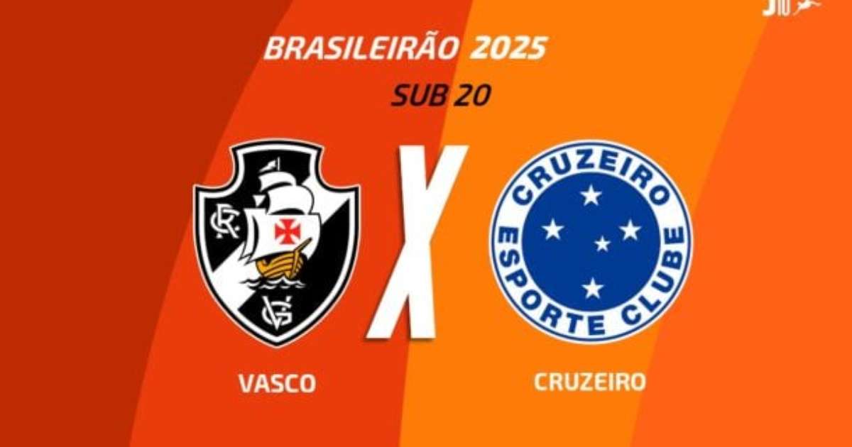 Vasco x Cruzeiro: Onde assistir, escalações e arbitragem no Brasileirão Sub-20