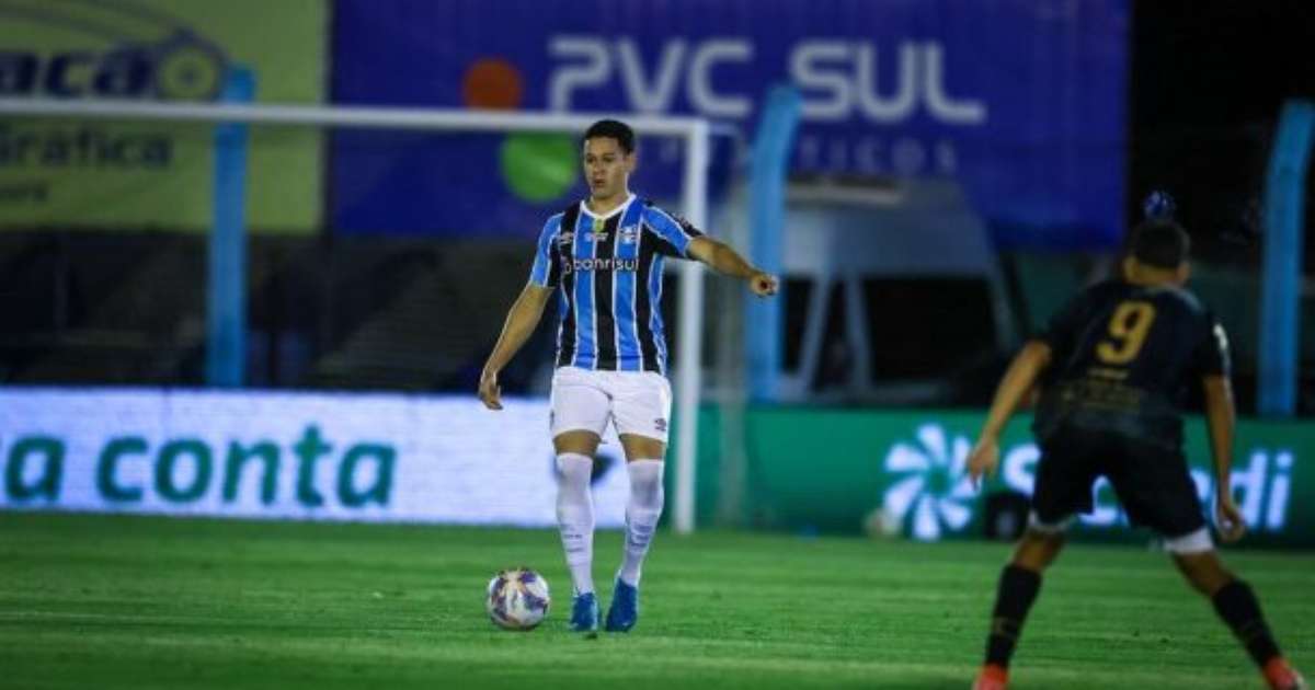 Grêmio encaminha saída de Natã Felipe para o Juventude