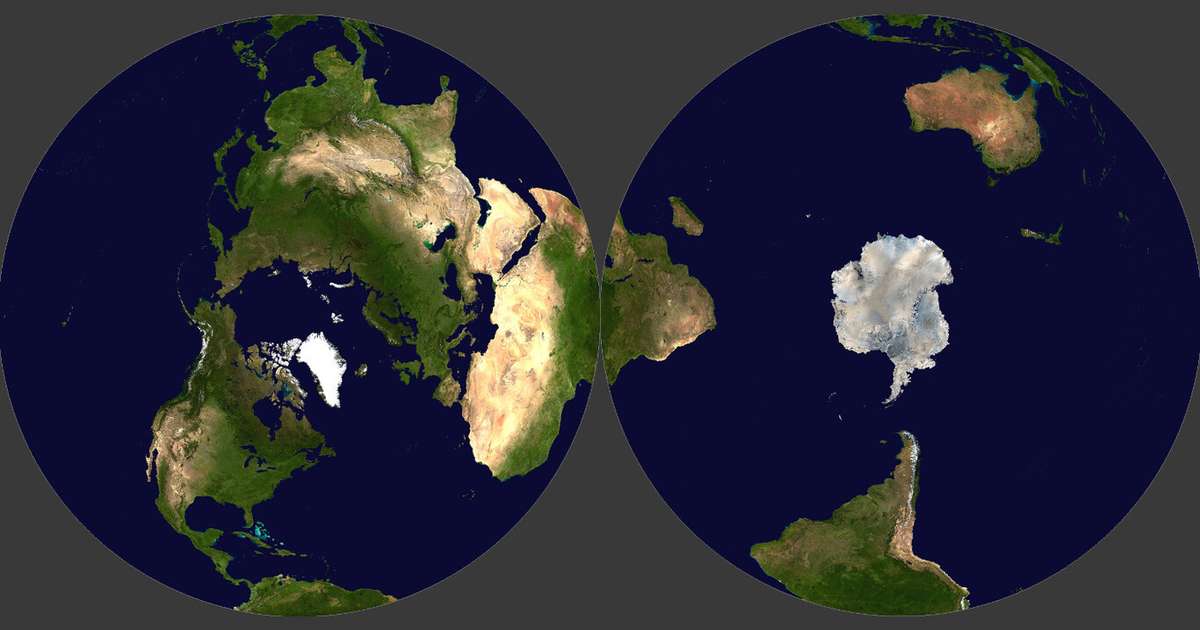 O mapa mais preciso da Terra foi criado por uma equipe de físicos. É ...