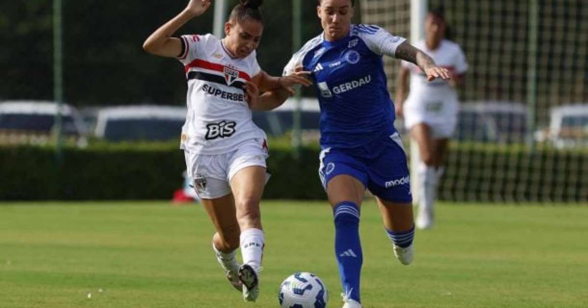 Empate entre Líderes São Paulo e Cruzeiro no Brasileirão Feminino
