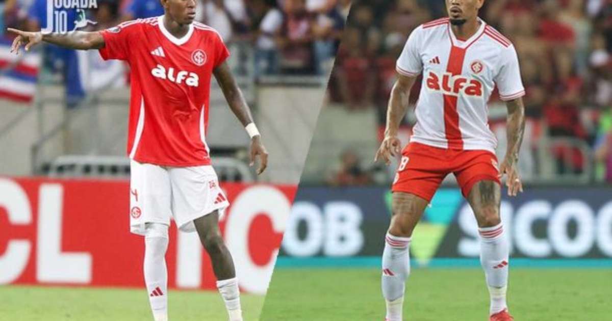 Apreensão no Inter com saída de zagueiros por lesão no gramado.