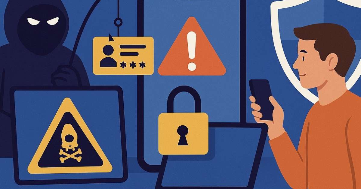 Golpes mais comuns na internet em 2025 e como se proteger