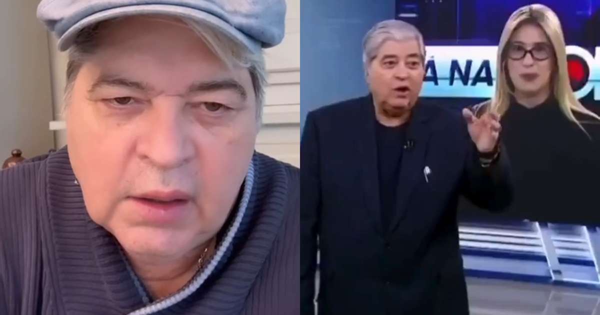 Datena se explica após humilhar repórter ao vivo no SBT: 'E permaneceu ...