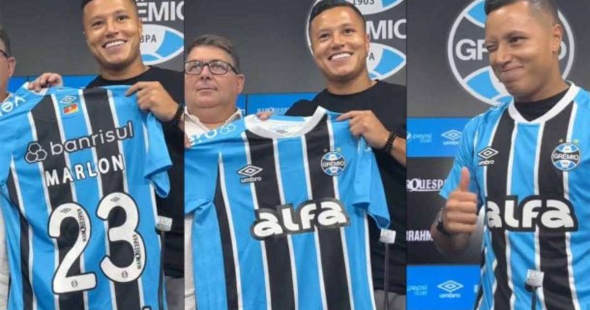 Marlon revela torcida pelo Grêmio ao representar clube no futebol.