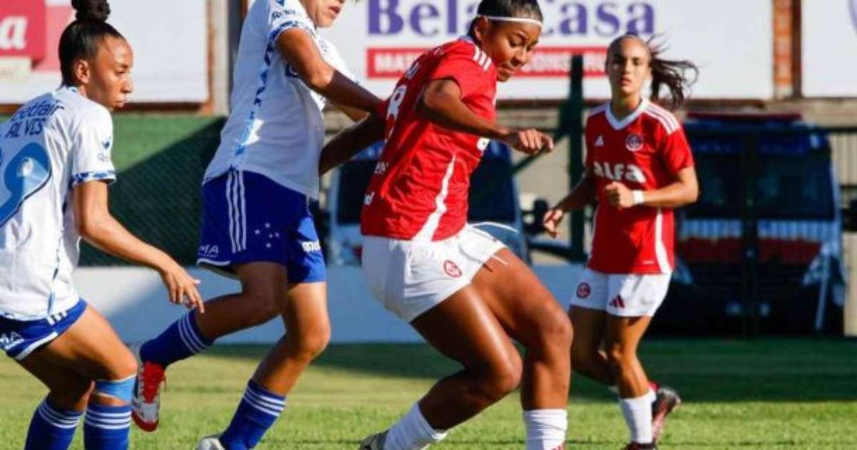 Cruzeiro vira vice-líder do Brasileiro Feminino ao bater Inter fora de casa