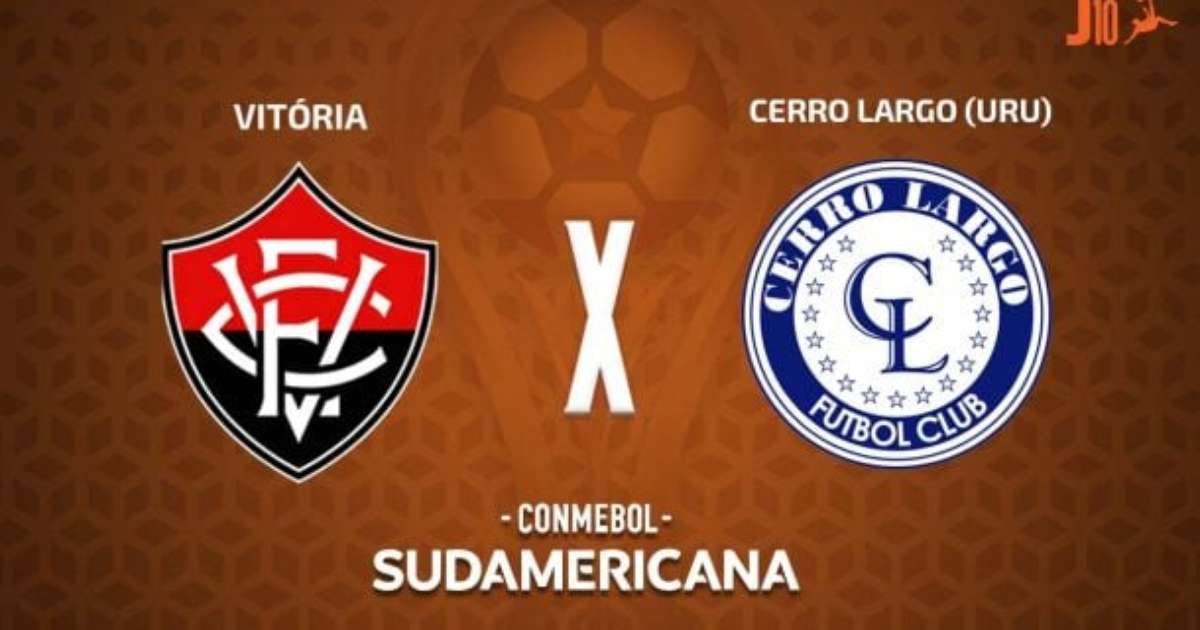 Vitória x Cerro Largo: onde assistir, escalações e arbitragem