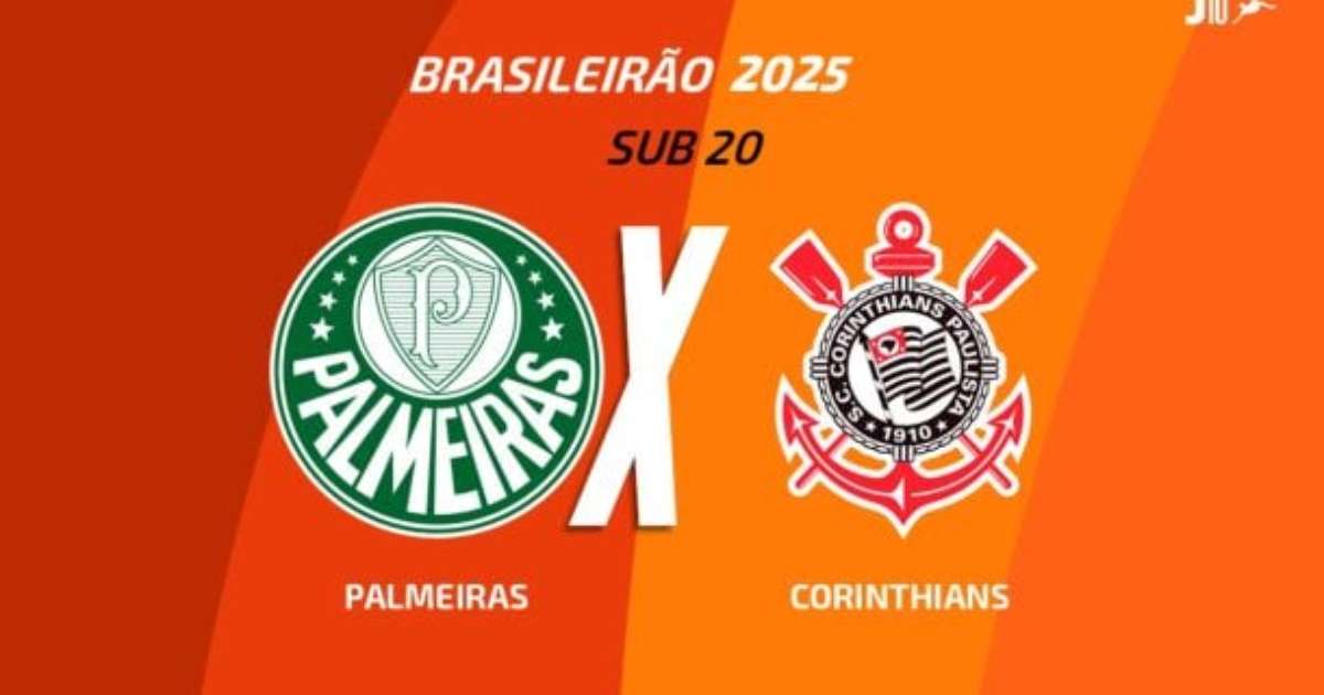 Palmeiras x Corinthians - Sub-20: onde assistir, escalações e arbitragem