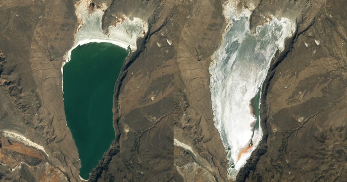 Imagens de satélite mostram paisagens antes e depois dos efeitos das ...