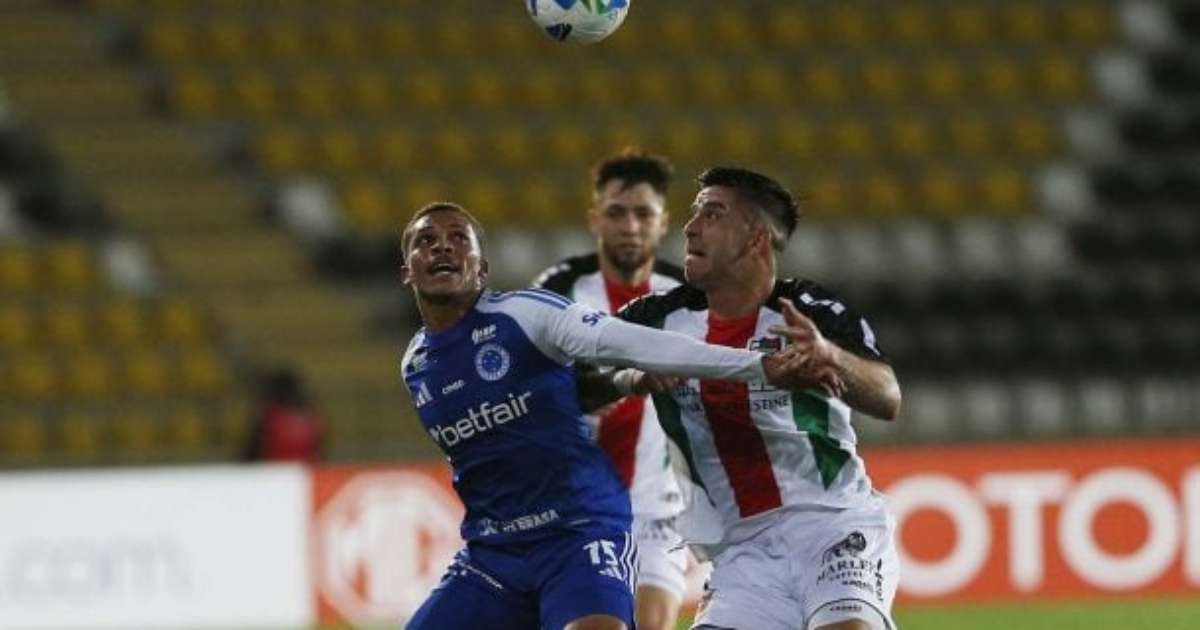 Cássio falha em derrota do Cruzeiro para o Palestino pela Sul-Americana