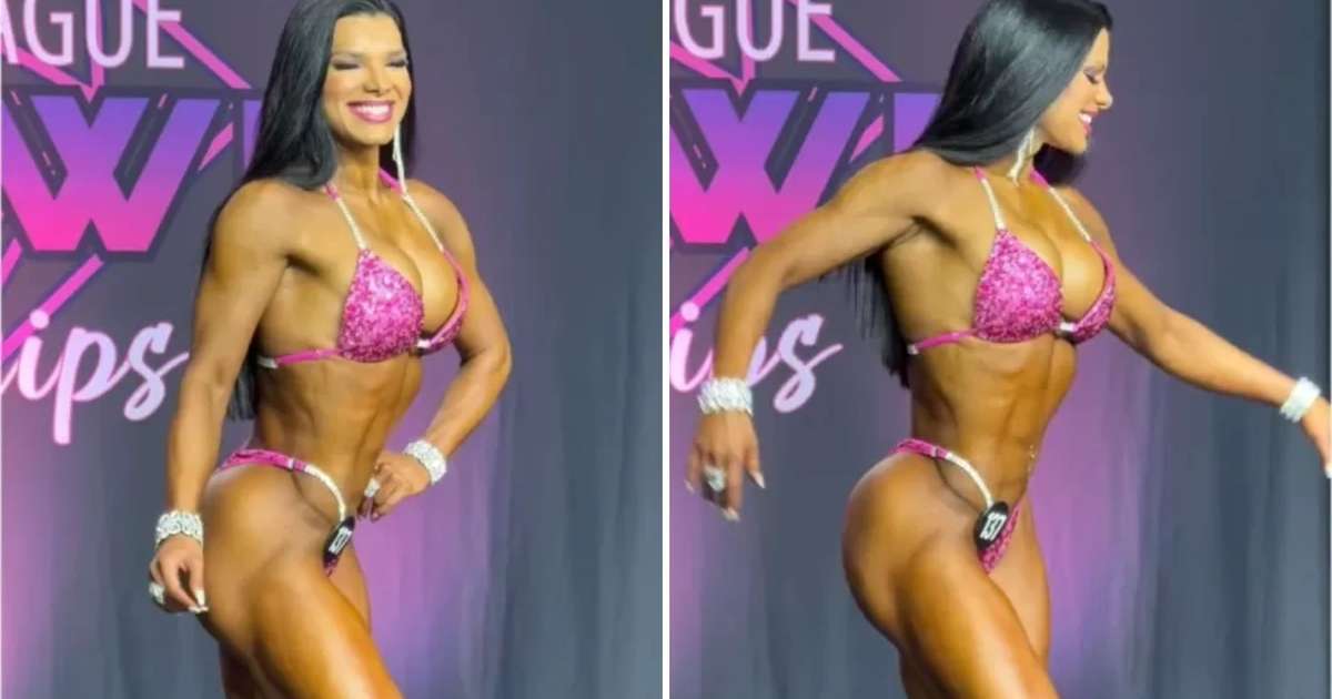 Ex-morena do tchan perde pódio em campeonato e reclama de juíza: 'não gosta do meu glúteo'