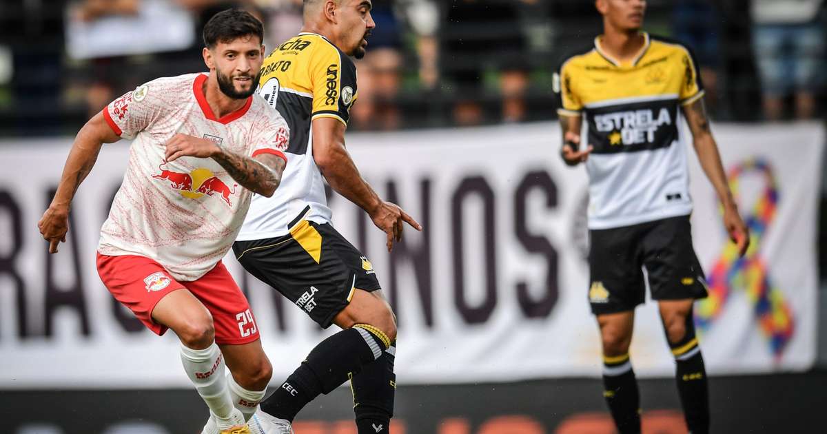 Red Bull Bragantino visita o Criciúma pela Copa do Brasil