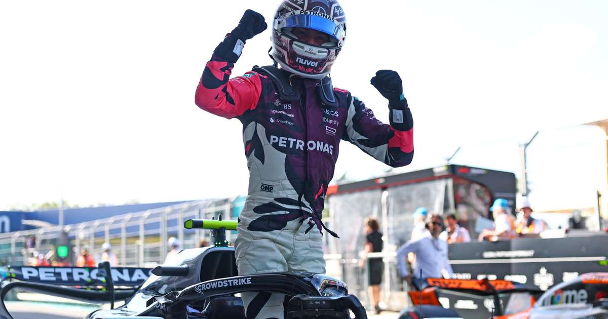 F1: Kimi Antonelli marca sua primeira pole com a Mercedes