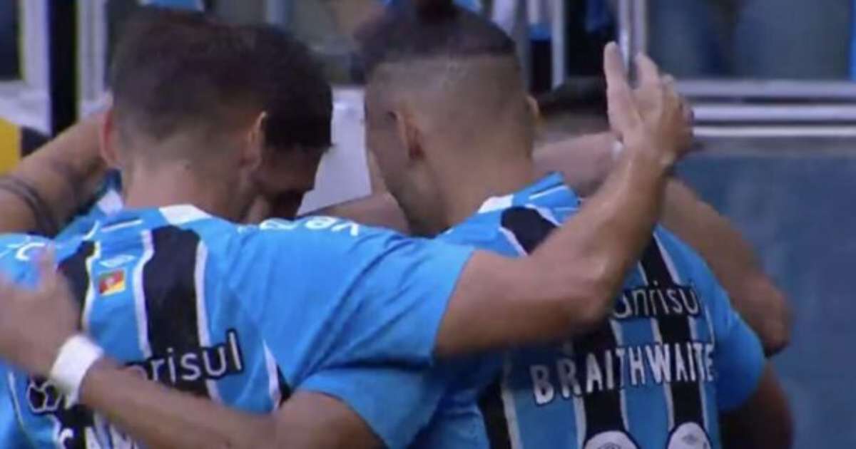 FIM DE JOGO! Grêmio vence o Santos e deixa a zona de rebaixamento do Brasileirão