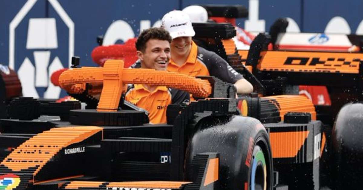 F1: Desfile dos pilotos em Miami acontece com carros de Lego