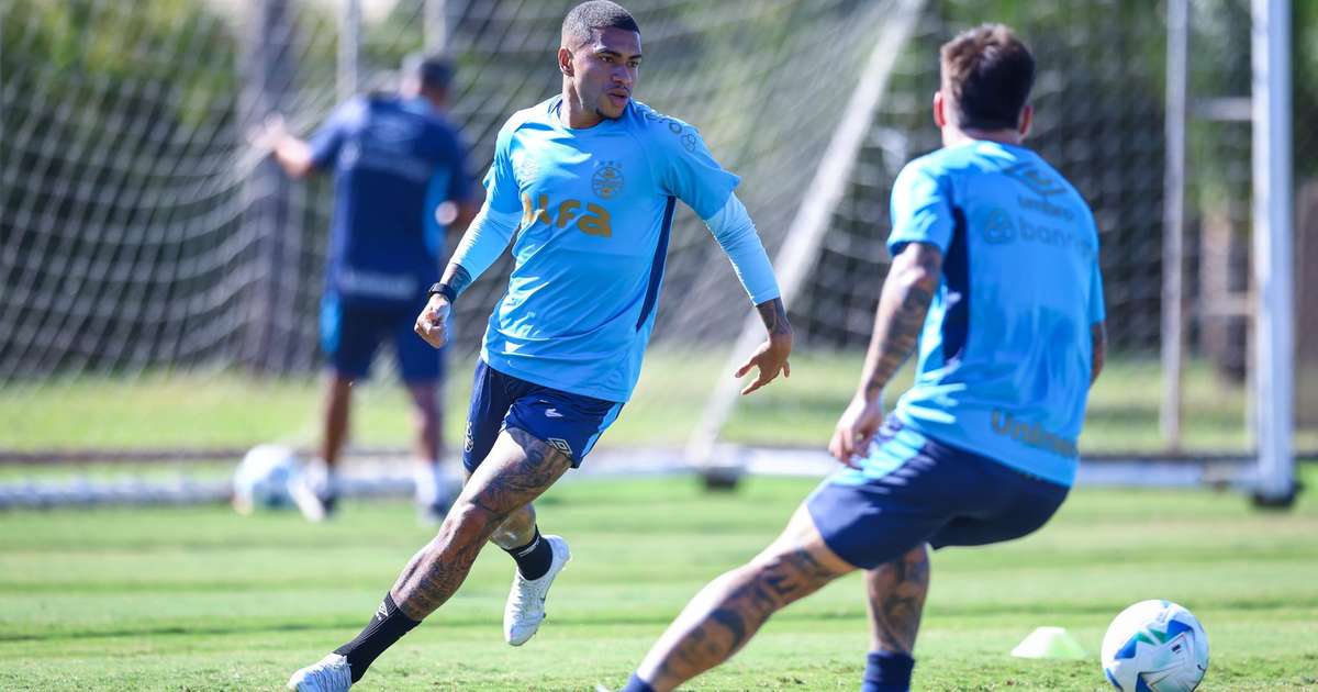 Grêmio se prepara para confronto contra o Atlético Grau na Sul-Americana