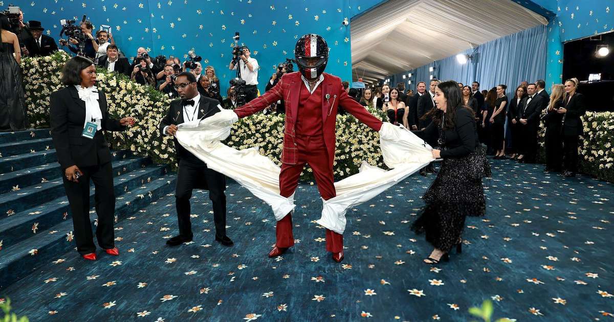 F1: Damson Idris divulga o filme 'F1' no Met Gala