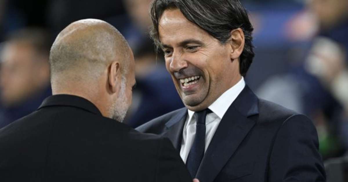 Guardiola Inzaghi Guardiola 'previu' Inter de Milão, sob comando de Inzaghi, na final da ...