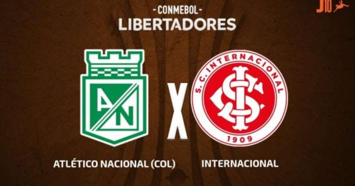 Atlético Nacional x Internacional, AO VIVO, com a Voz do Esporte, às 20h