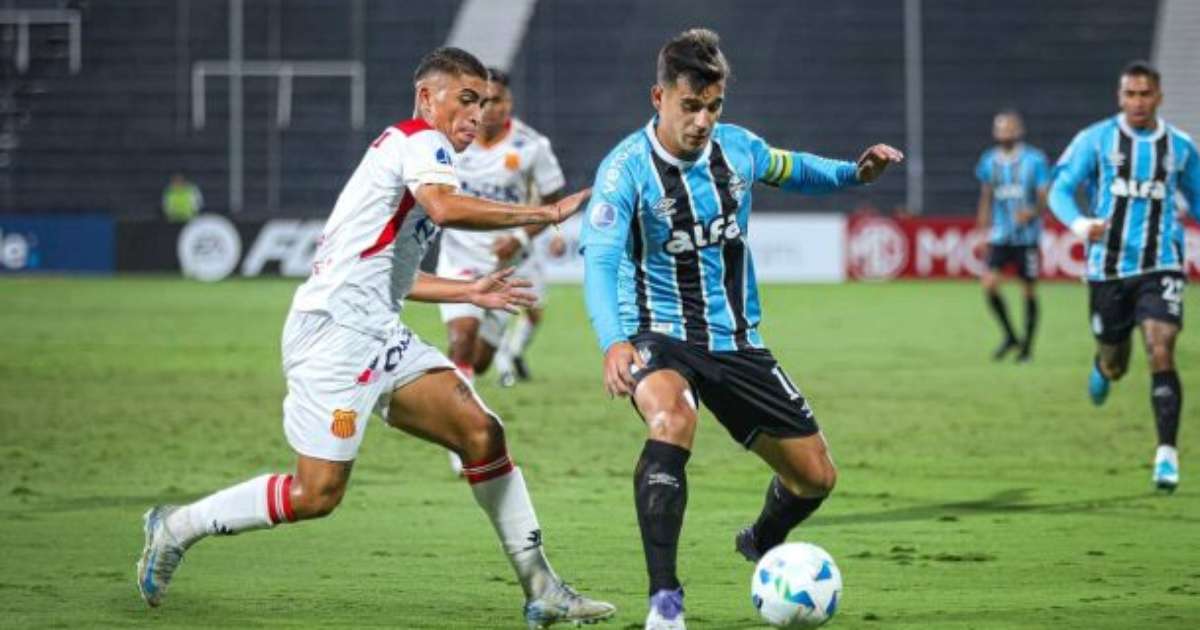 Amargor marcante: Cristaldo destaca empate do Grêmio na Sul-Americana