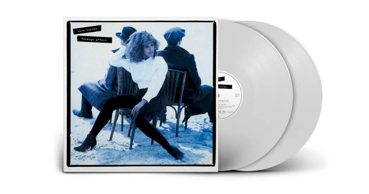 Tina Turner: 'Foreign Affair' ganha edição em vinil duplo branco