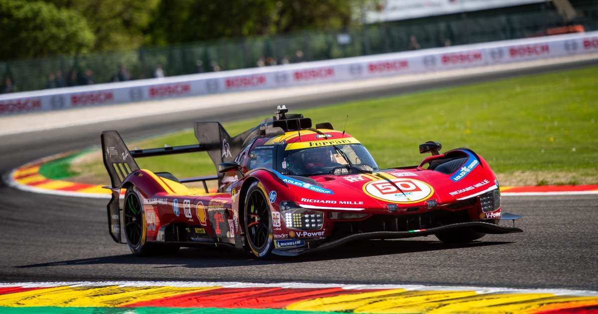 WEC: Ferrari conquista pole nas 6 Horas de Spa com Fuoco