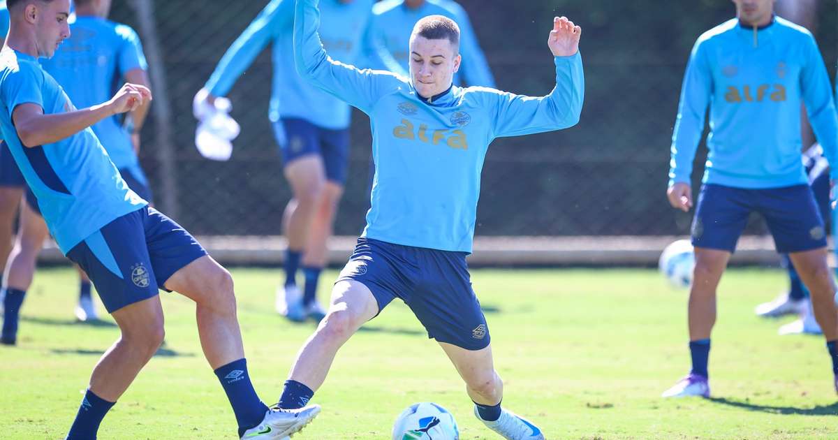 Grêmio finaliza preparação para importante duelo na Copa Sul-Americana em busca da liderança.
