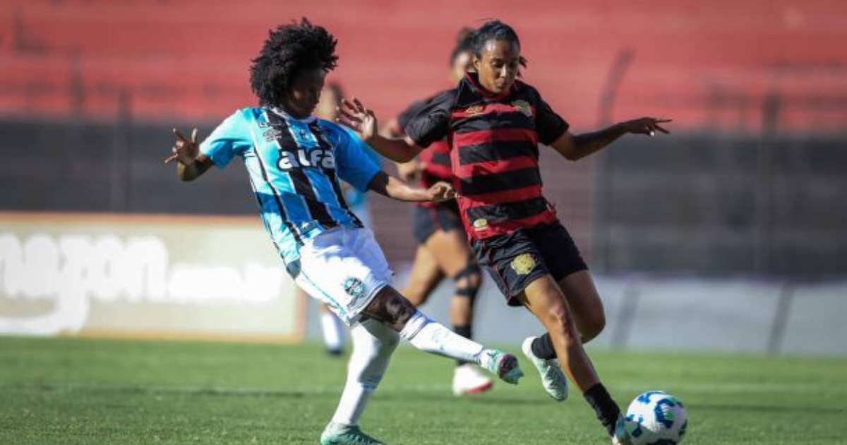 Empate entre Sport e Grêmio no Campeonato Brasileiro Feminino