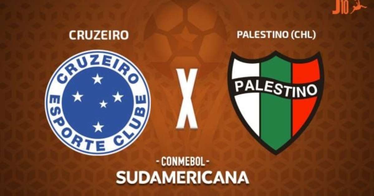 Cruzeiro x Palestino: transmissão, times e arbitragem do duelo pela Copa Sudamericana.