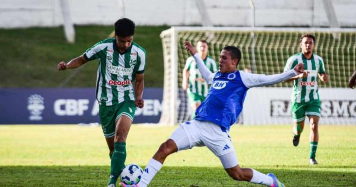 Juventude surpreende e derrota Cruzeiro no Brasileiro Sub-20.