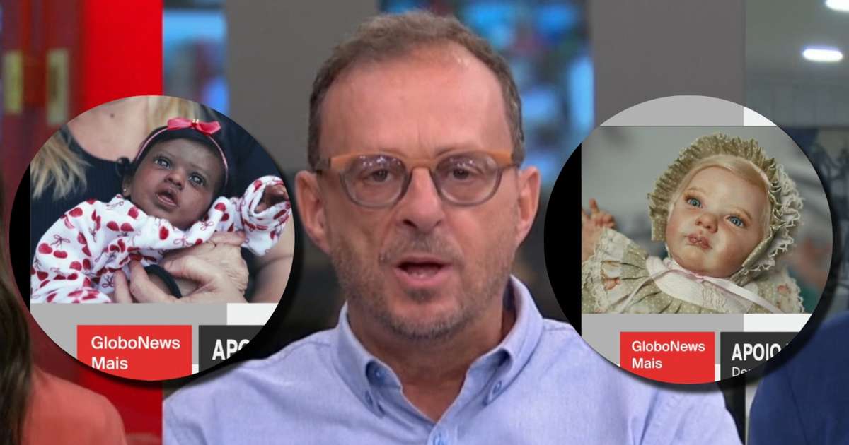Bebê reborn é horroroso, parece demônio, prefiro o Chucky”, diz jornalista  da Globo