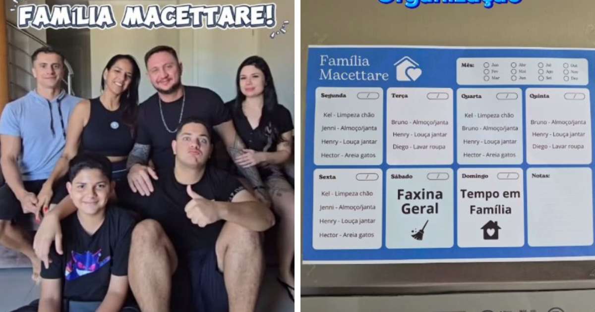 Família poliamorosa usa planilha para alinhar sexo e tarefas