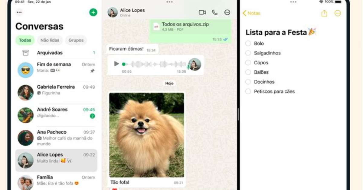 WhatsApp: agora é possível usar o app de mensagens no iPad