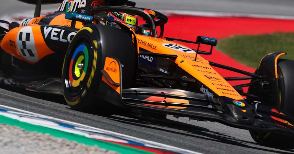 F1: Oscar Piastri lidera o TL3 em Barcelona