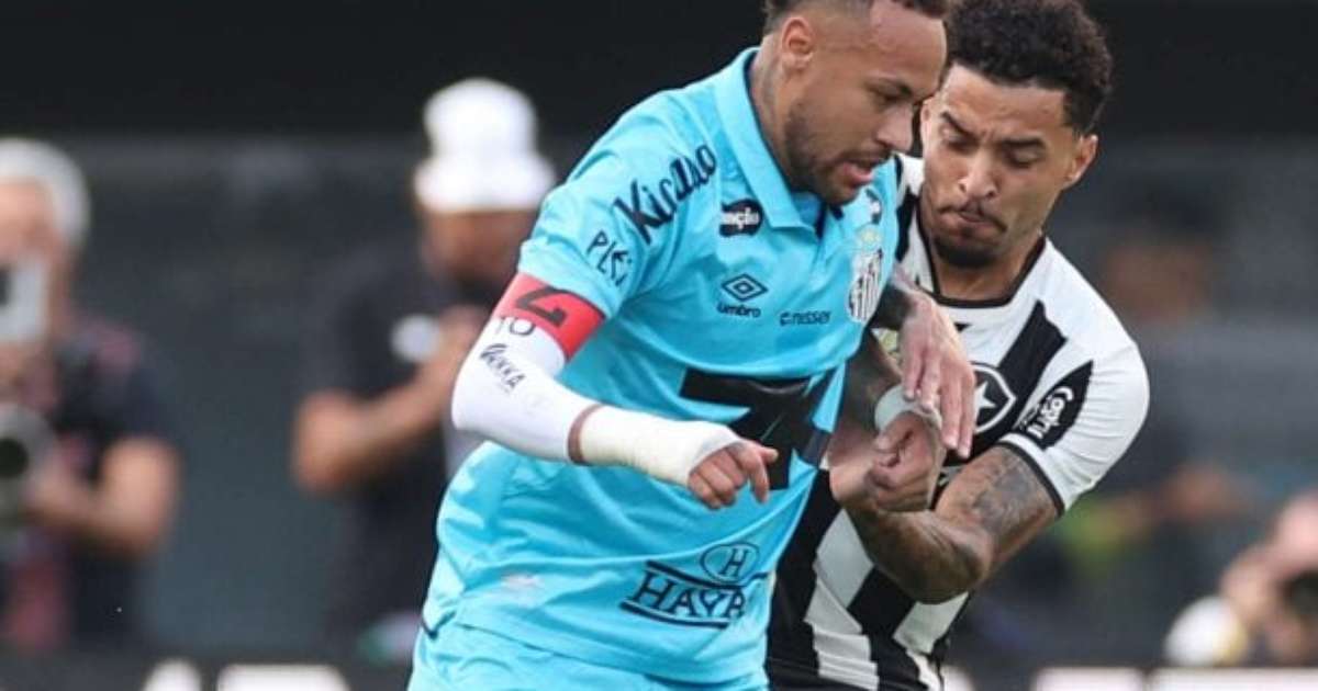 Neymar é expulso por gol de mão, Santos perde para o Botafogo e amarga Z4