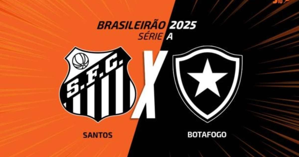 Santos x Botafogo, AO VIVO, com a Voz do Esporte, às 14h30