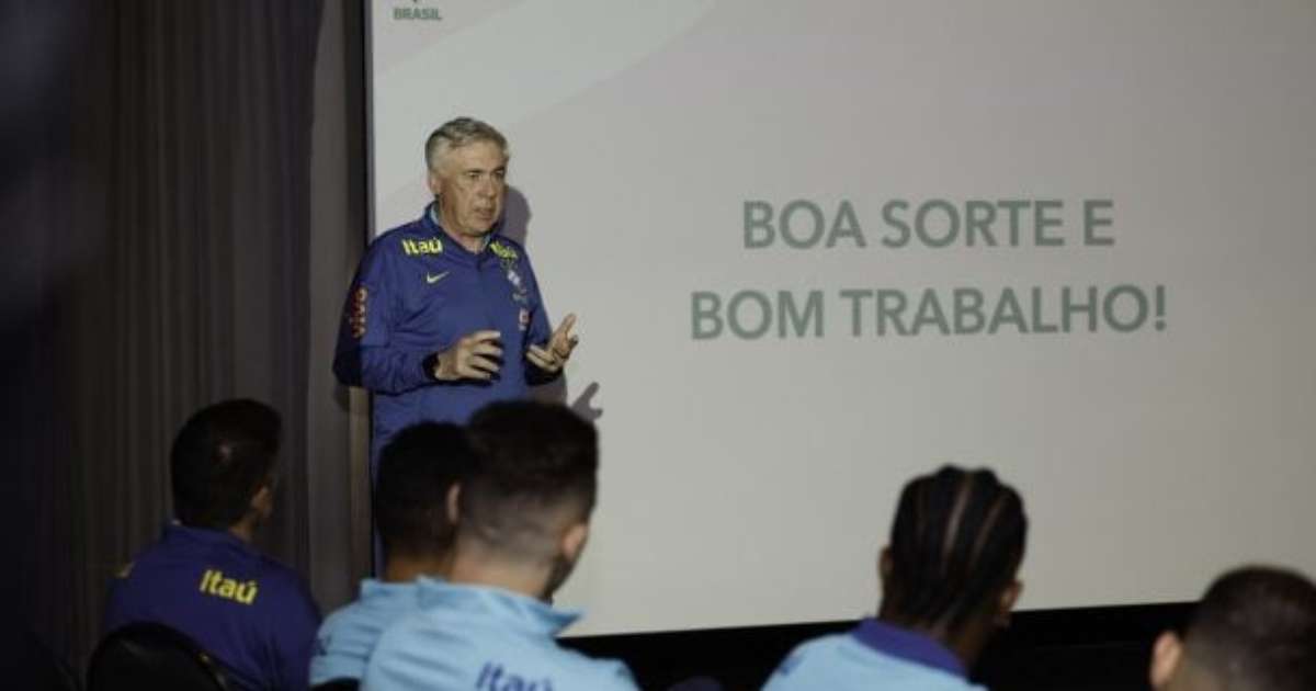 Ancelotti vira sinônimo de 'esperança' em meio a nova era na seleção brasileira