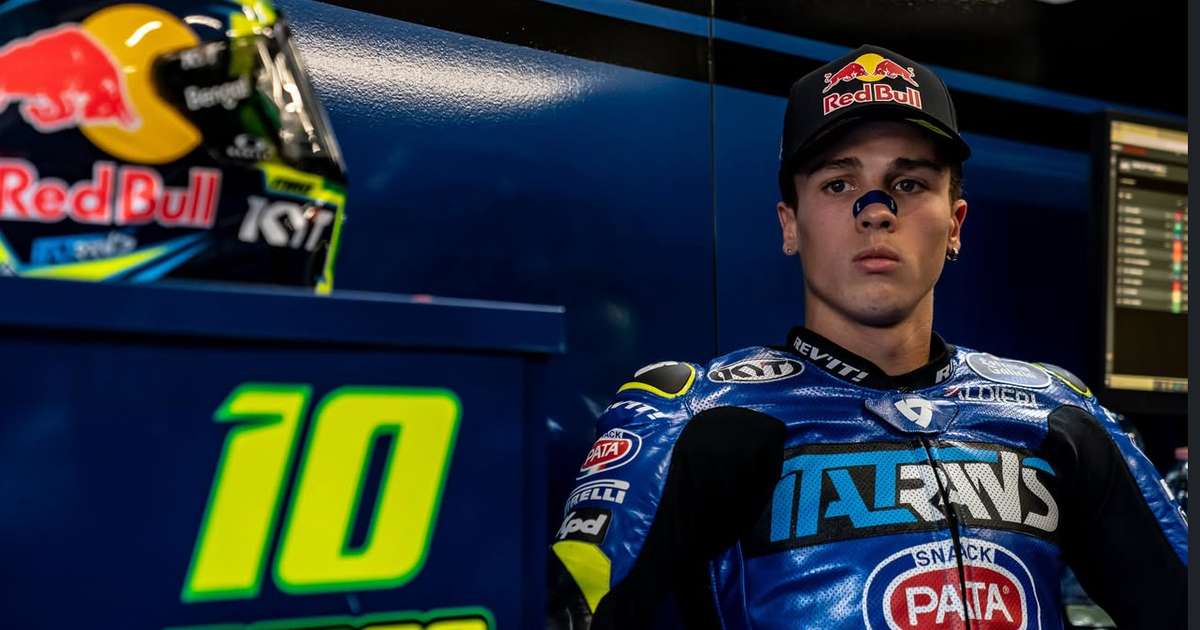 Moto2: Diogo Moreira vai ao Q2 direto após treino em Aragón