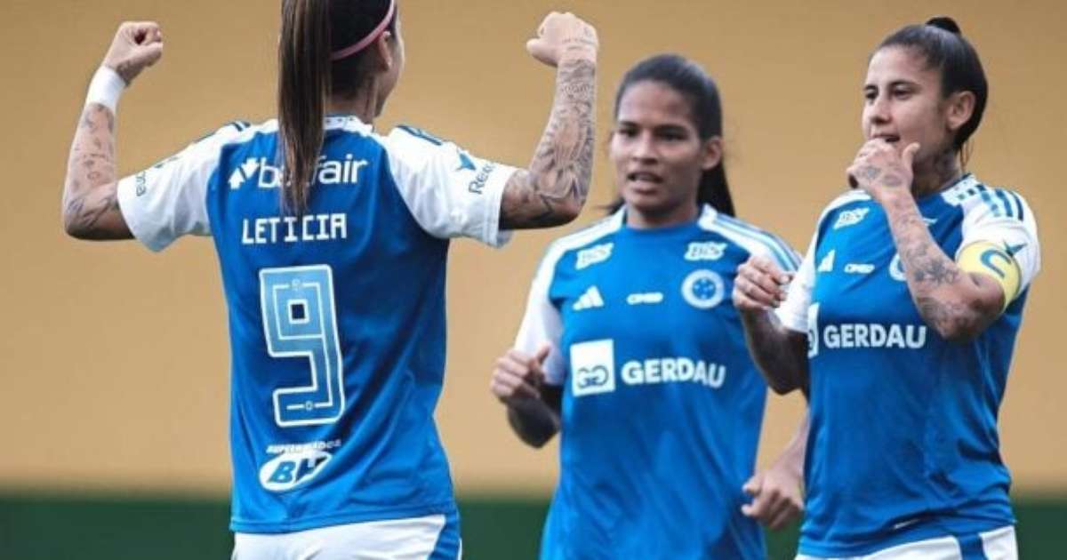 Goleada do Cruzeiro diante do 3B da Amazônia no Brasileirão Feminino com Gabigol inspirado