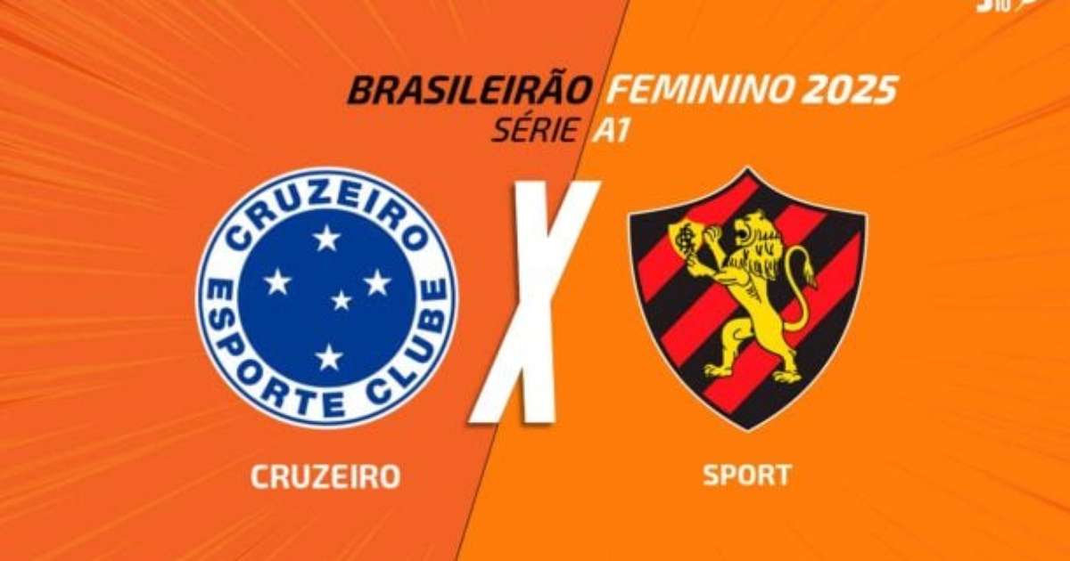 Cruzeiro x Sport (feminino): transmissão e escalações na partida de futebol.