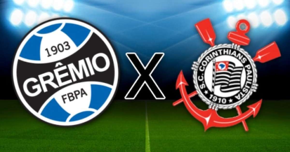 Grêmio x Corinthians: transmissão, horário e escalação no Brasileirão