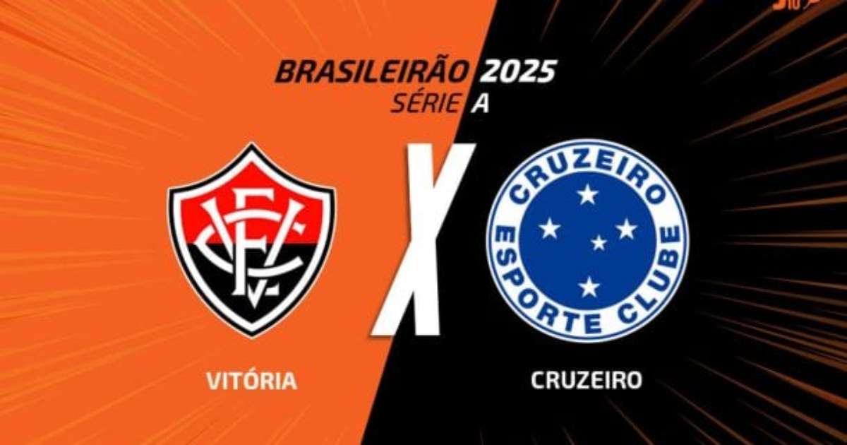 Vitória enfrenta Cruzeiro em transmissão ao vivo com a Voz do Esporte.