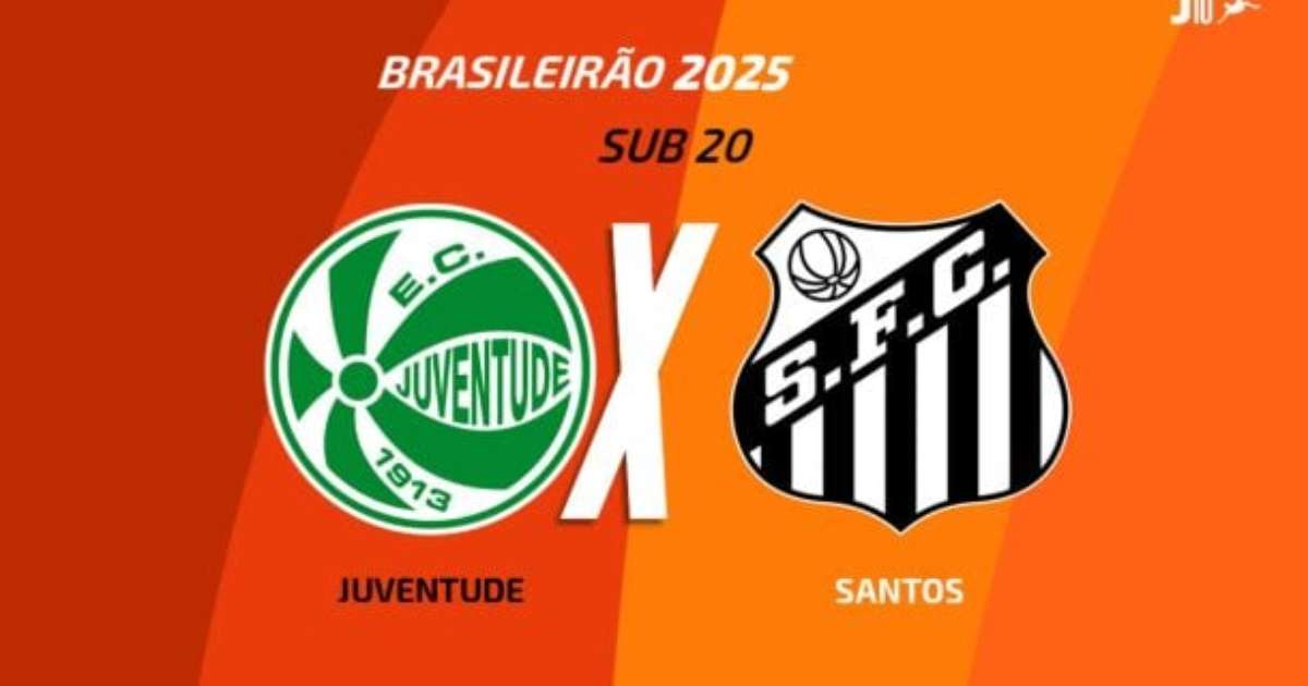 Juventude x Santos (sub-20): onde assistir, escalações e arbitragem