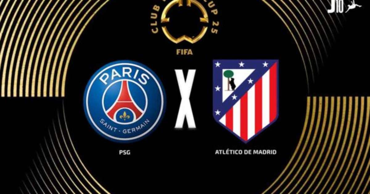 PSG x Atlético de Madrid: onde assistir, escalações e arbitragem