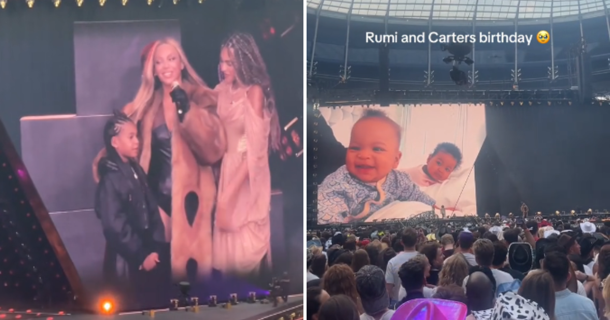 Beyoncé celebra aniversário dos filhos gêmeos em show de Londres